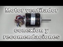 Motor Ventilador 1 Eje 1/4HP 1550RPM 220V UCD-432 Motorvenca