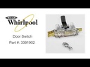 Switch Bloqueapuerta Secadora WP3391902 Whirlpool
