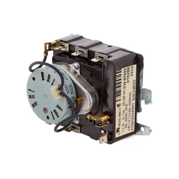 Timer Reloj Secadora WW02F00063 WE4M353 212D1233P001 Mabe GE