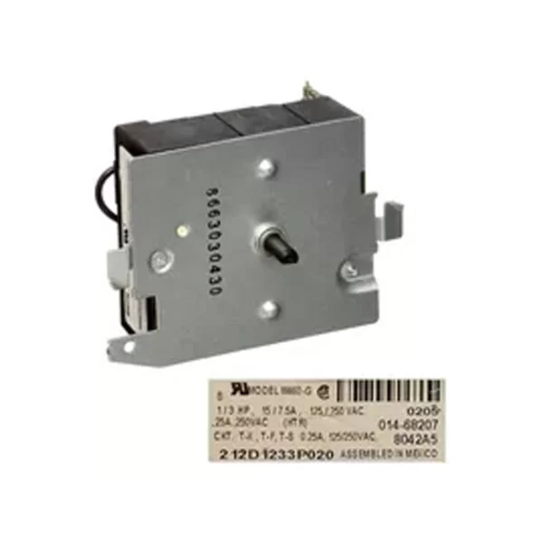Timer Reloj Secadora WW02F00069 212D1233P020 234D1296P012 Mabe GE