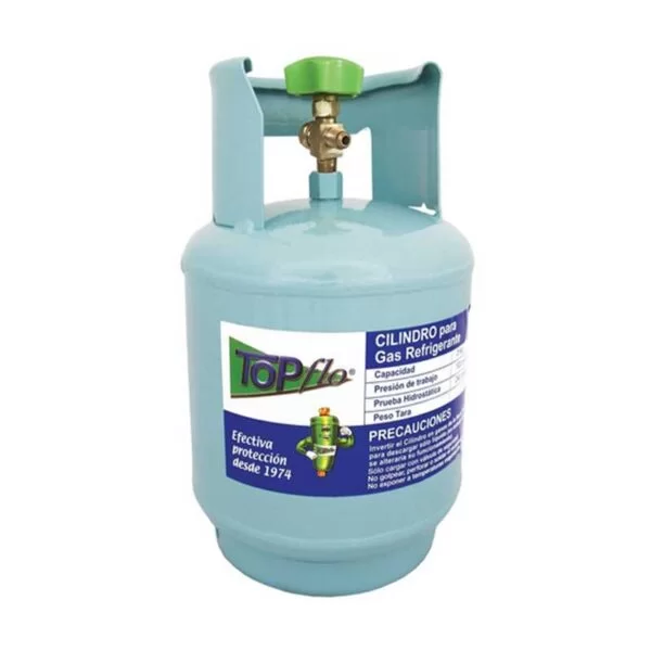 Bombona Recargable Gas R134-a 3Kg TopFlo