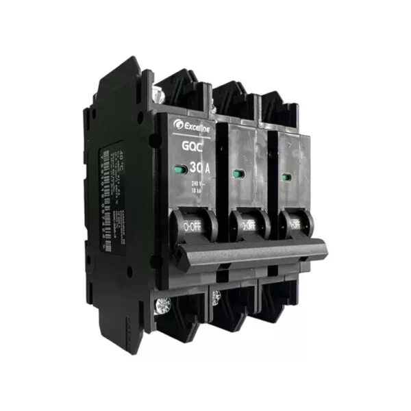 Breaker Superficial GQC-30-A-3 30A 3 Polos Exceline