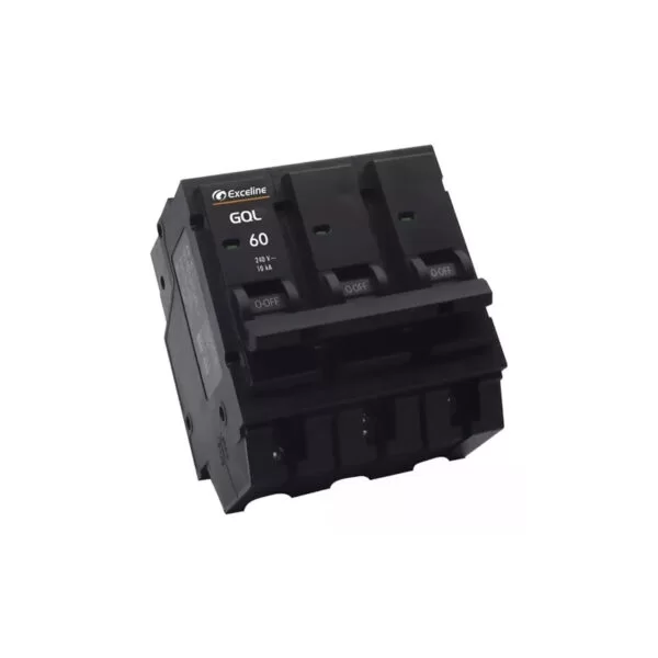 Breaker Superficial GQC-60-A-3 60A 3 Polos Exceline