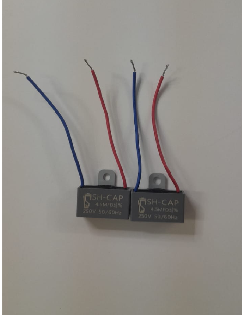 CAPACITOR MARCHA 4.5UF/250V PARA VENTI