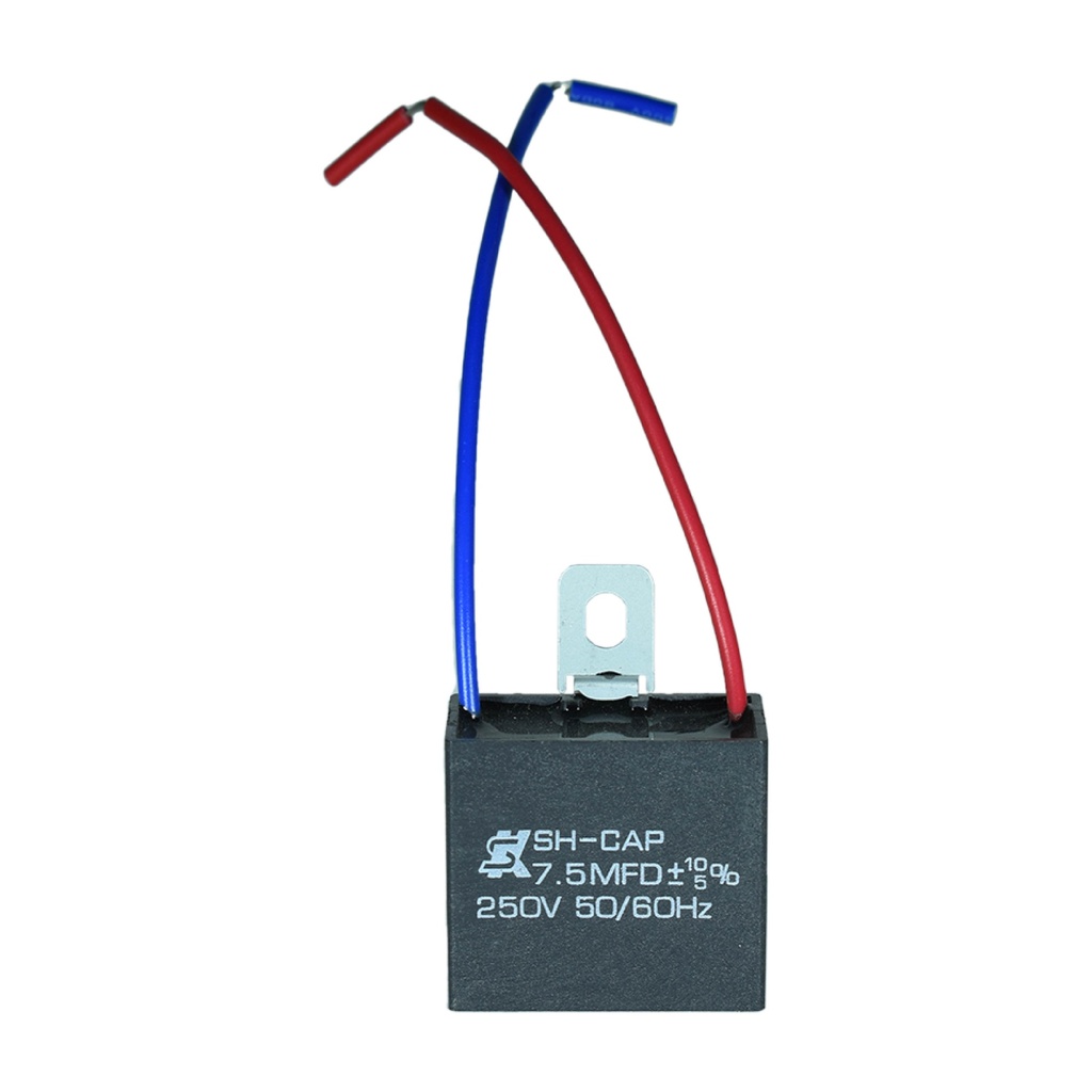 CAPACITOR MARCHA 7.5UF/250 P/VENTILADOR