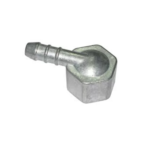 Cachimbo Porta Manguera 3/8″ HNPT Hembra X 3/8″ Manguera 90º 7-00116 Ferro