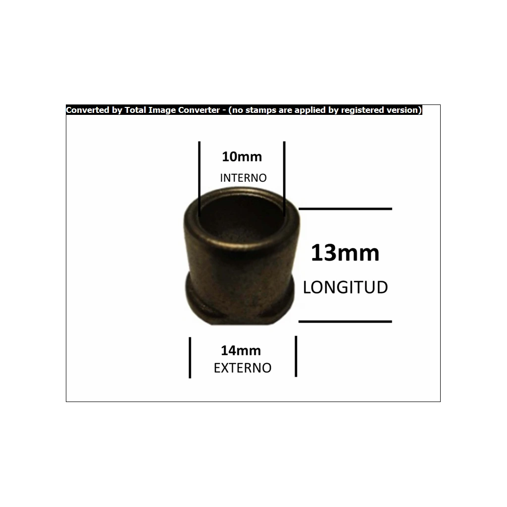 [BN304] BOCINA VENTILADOR PATTON BISELADA CORTA GUIA