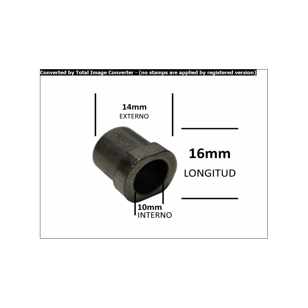 [BN305] BOCINA VENTILADOR PATTON GUIA 10MM