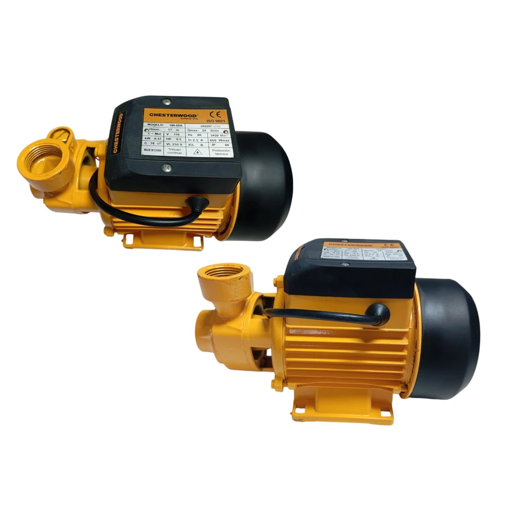 [BY3002] BOMBA DE AGUA PERIFERICA CHESTERWOOD 1/2 HP 110V