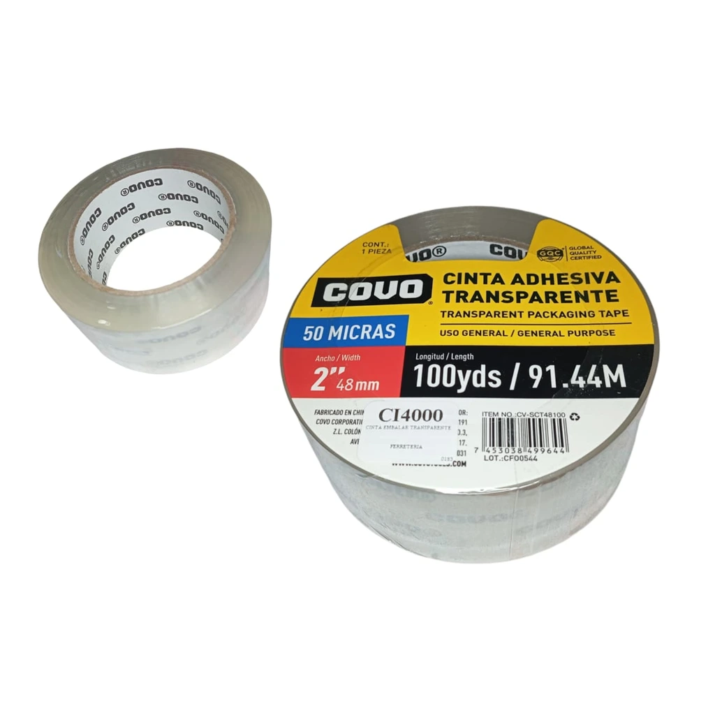 [CI4000] CINTA EMBALAR TRANSPARENTE 72MTS