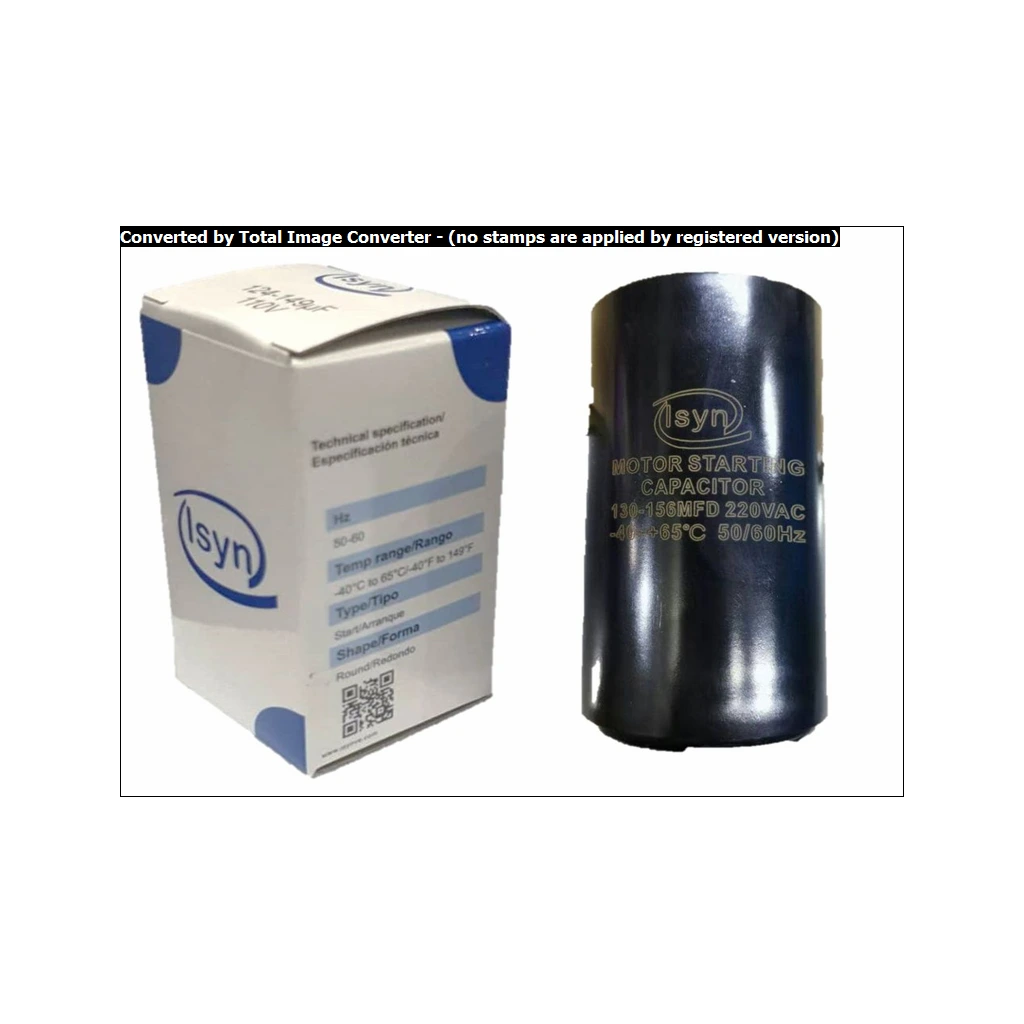 [CO1902] CAPACITOR ARRANQUE 145 - 175UF / 110V