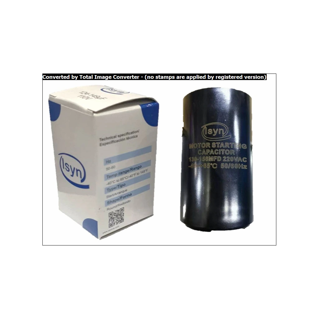 [CO1932] CAPACITOR ARRANQUE 161 - 193UF / 110V