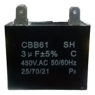 CAPACITOR MARCHA 3UF / 450V