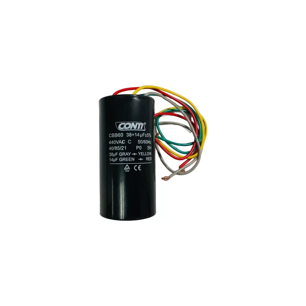 [CO5189] CAPACITOR MARCHA LAVADORA 38UF + 14UF / 450V