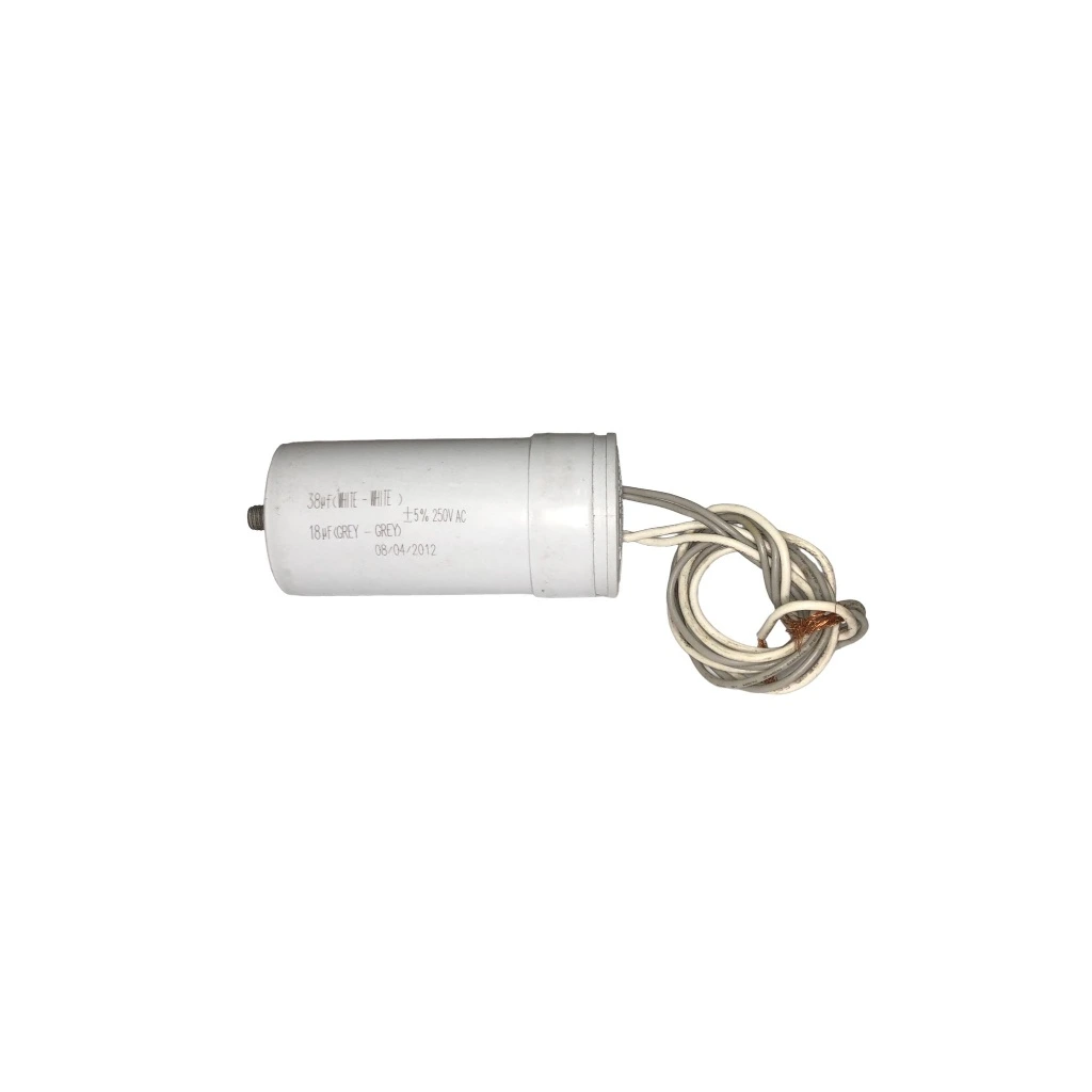 [CO5194] CAPACITOR MARCHA LAVADORA 38UF + 18UF / 250V