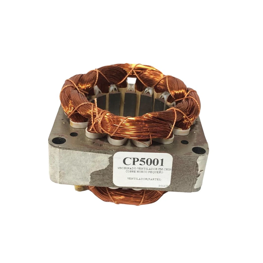 [CP5001] EMBOBINADO VENTILADOR FM CHINO COBRE HUECO PEQUEÑO