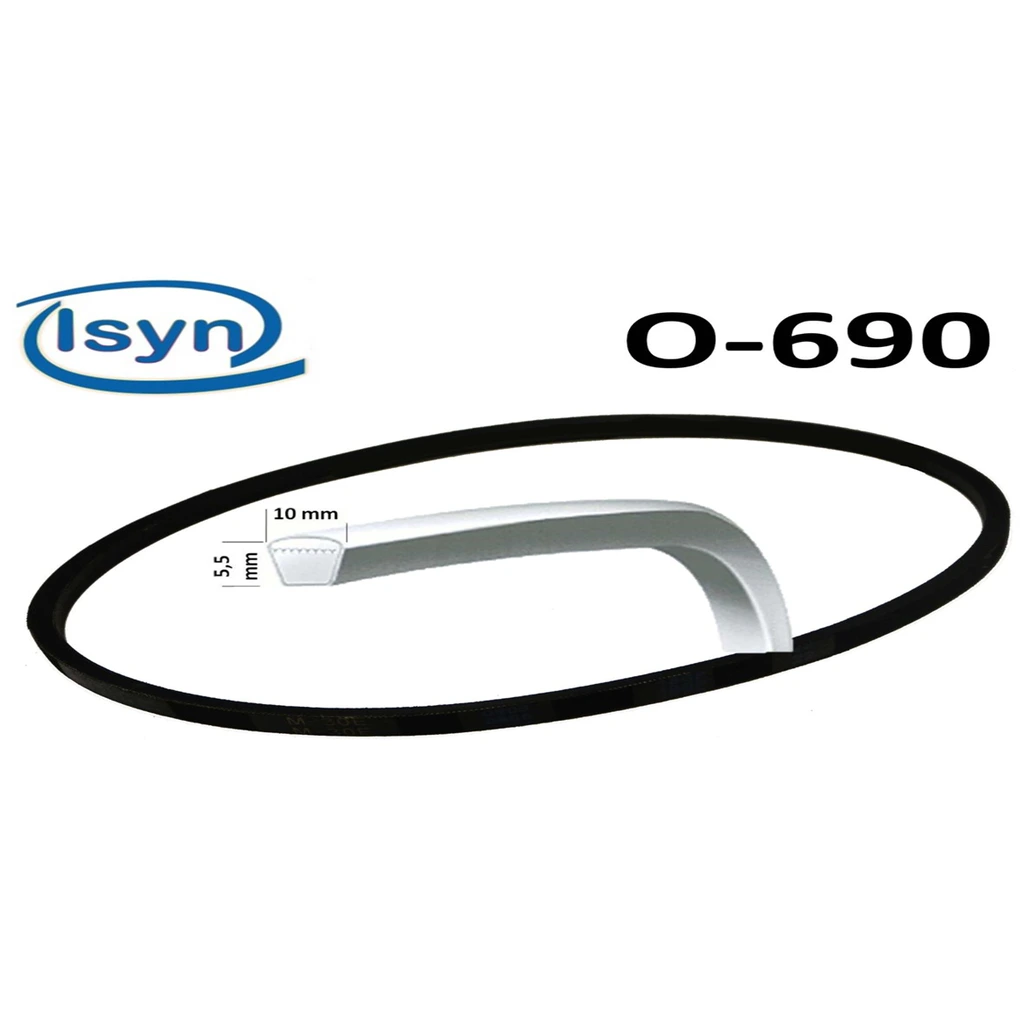 [CY3143] CORREA LAVADORA ASIATICA O-690