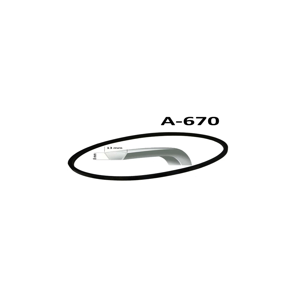 [CY3408] CORREA LAVADORA ALBY A-670