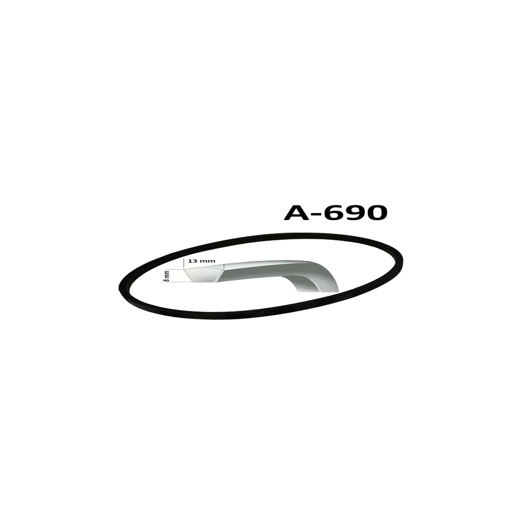 [CY3410] CORREA LAVADORA ALBY A-690