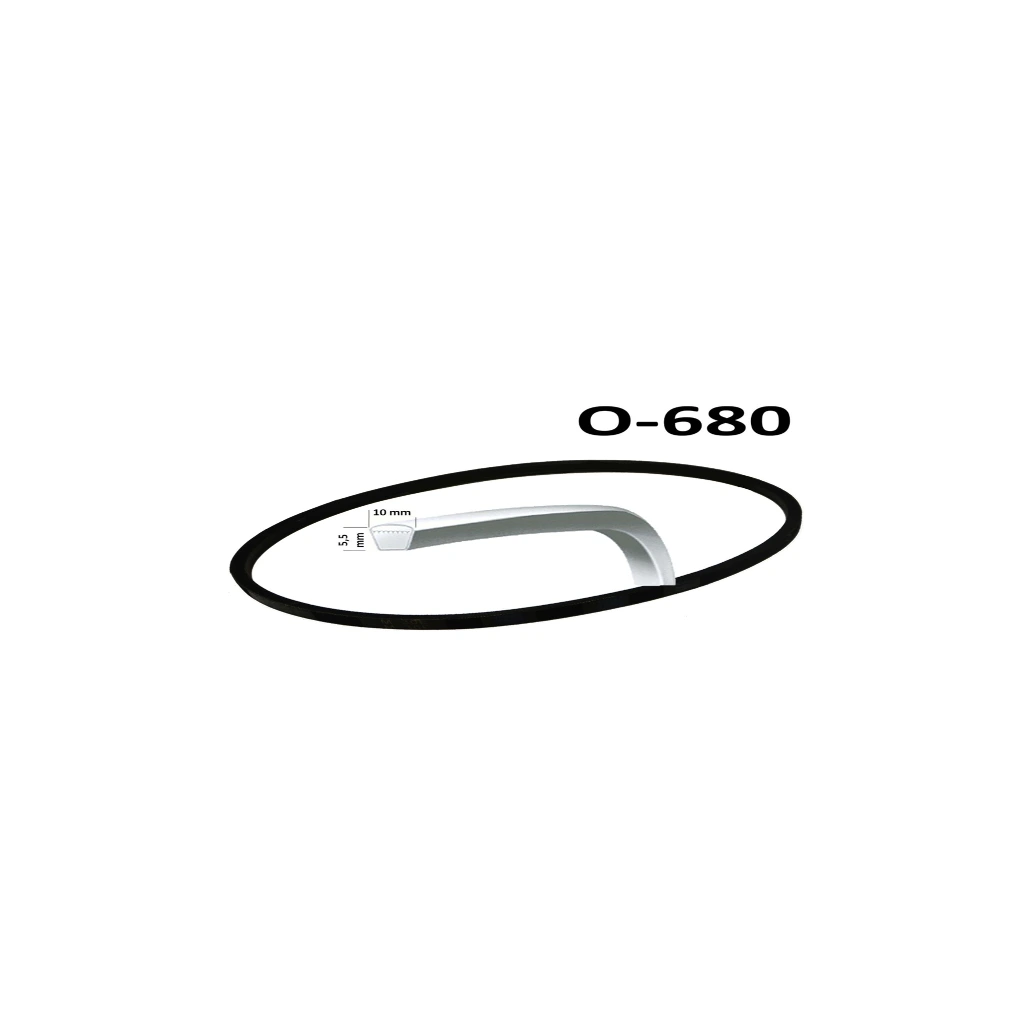 [CY3422] CORREA LAVADORA ALBY O-680