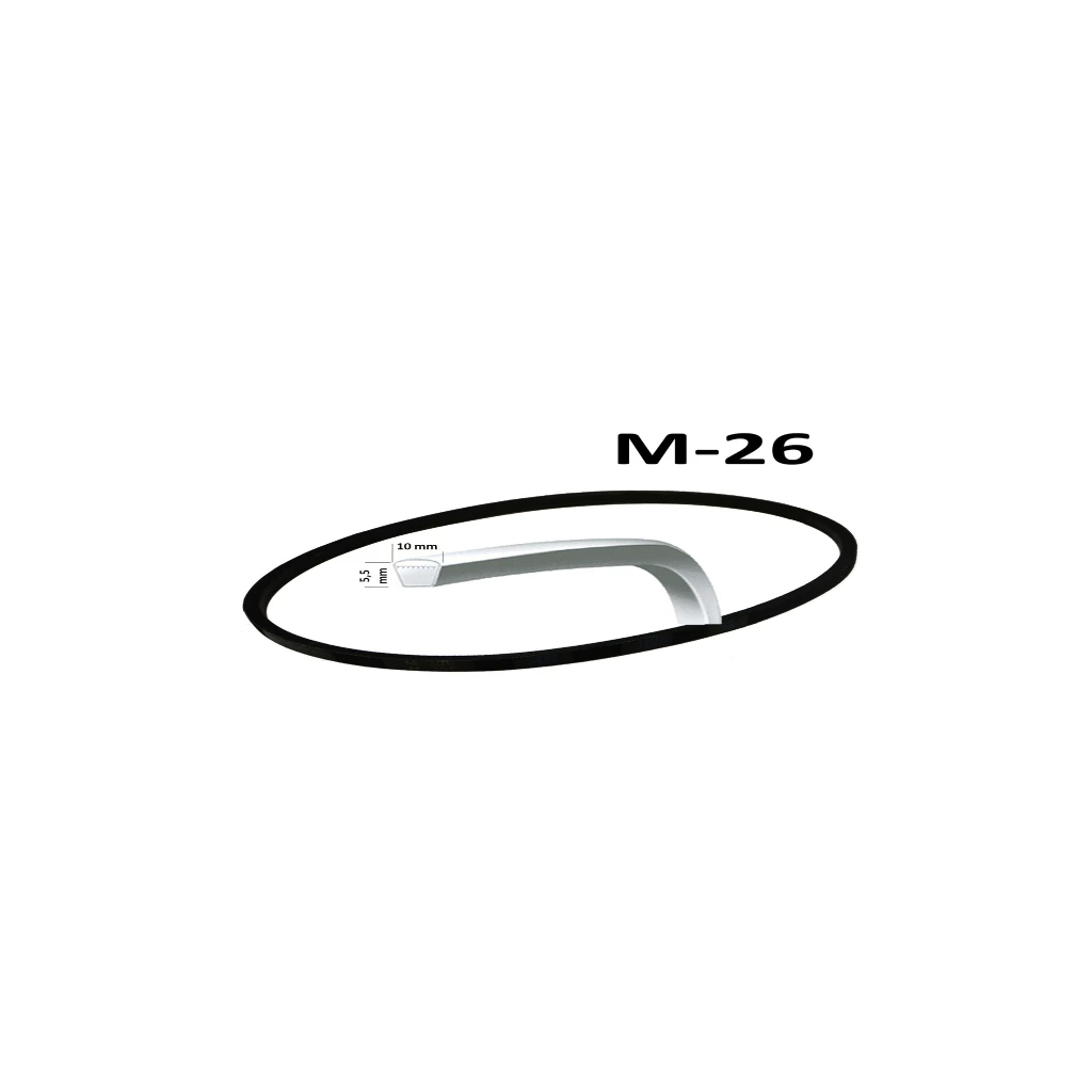 [CY3432] CORREA LAVADORA ALBY M-26