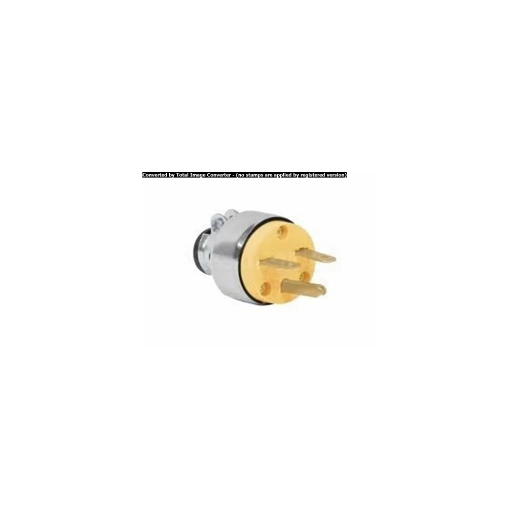 [EC14003] ENCHUFE MACHO CON TIERRA / 110V