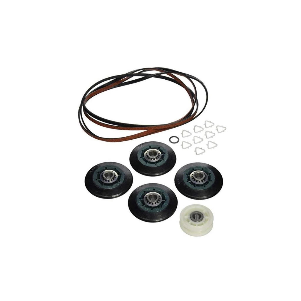 [KIT0032] KIT SECADORA WHIRLPOOL CORREA 279640 + RUEDAS W10314173 + POLEA 279640