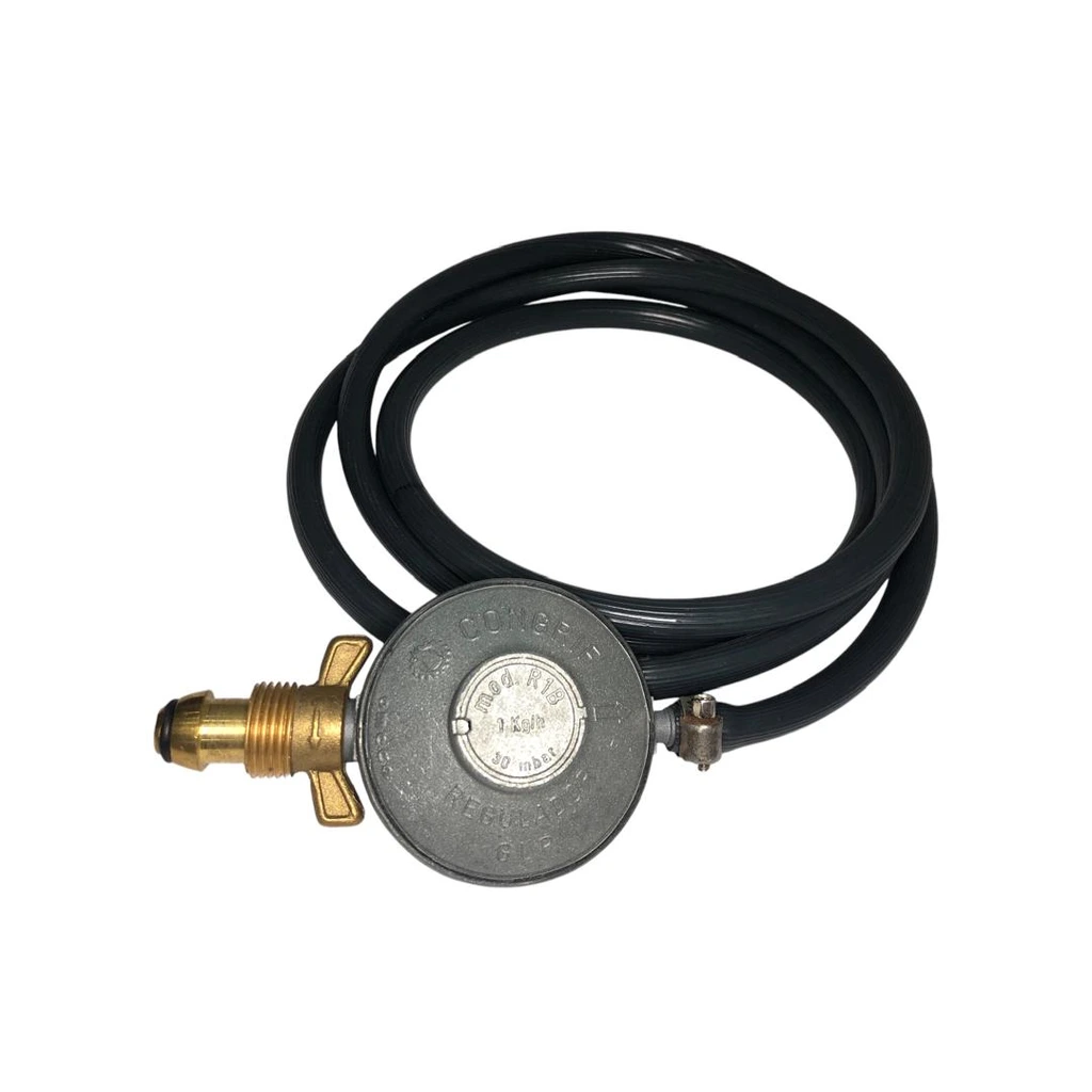 [KIT0044] KIT BOMBONA REGULADOR ROSCA POL CONGRIF + 2 METROS DE MANGUERA