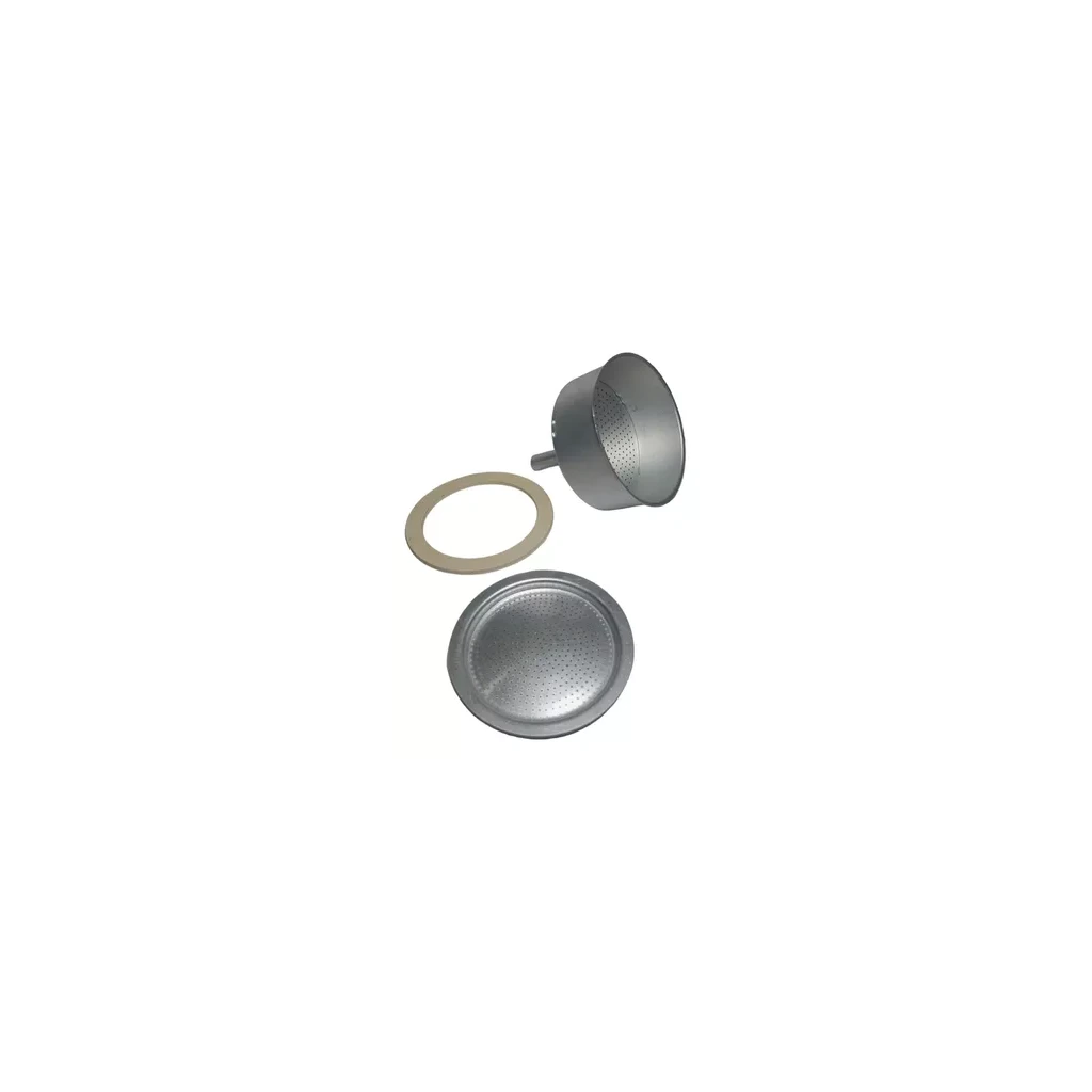 [KIT0047] KIT CAFETERA GRECA 6 TAZAS EMBUDO + EMPACADURA + FILTRO