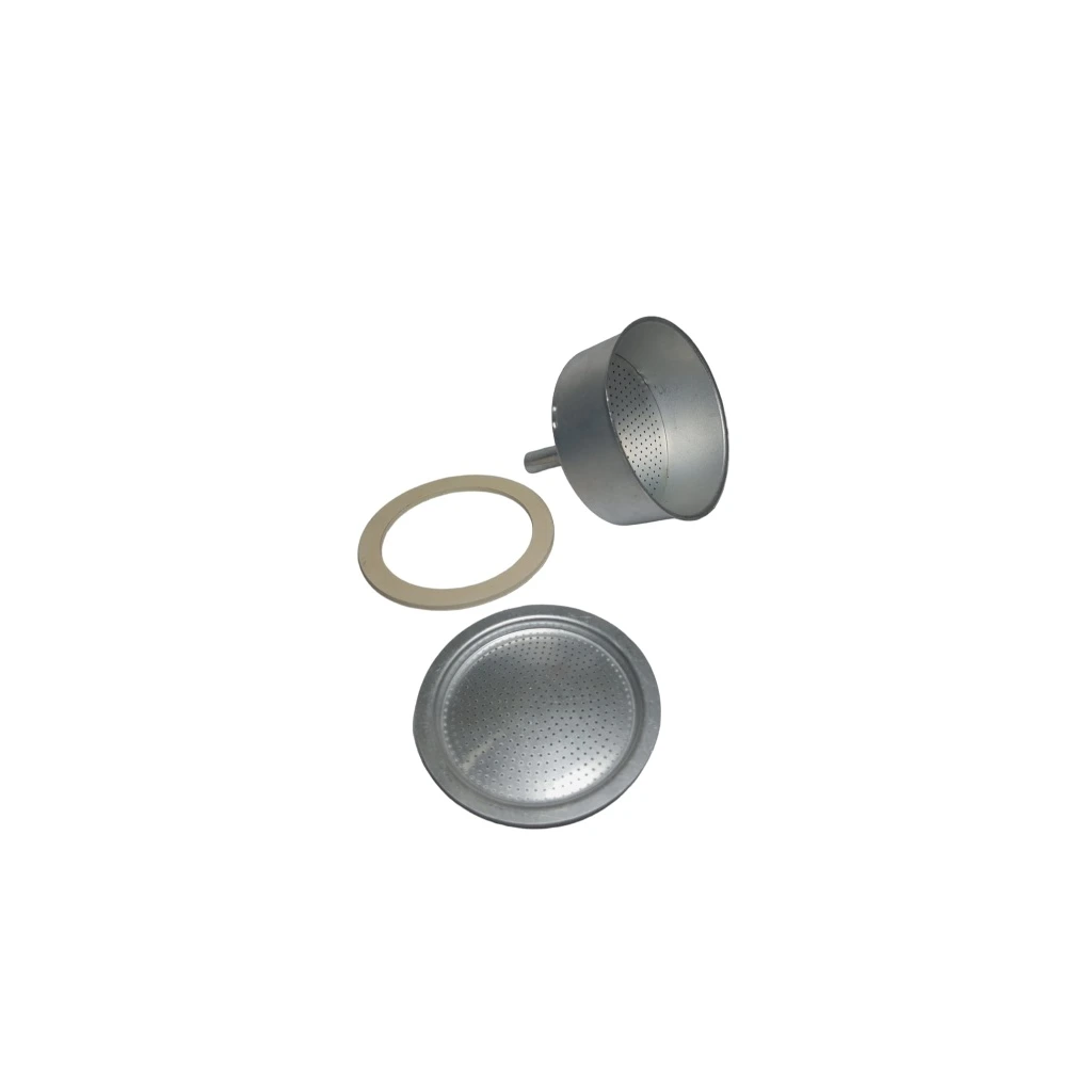 [KIT0048] KIT CAFETERA GRECA 9 TAZAS EMBUDO + EMPACADURA + FILTRO