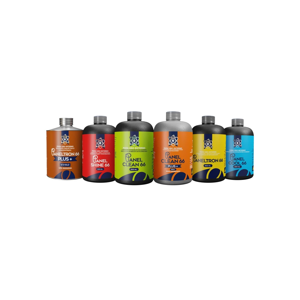 [KT3827] MULTIPACK DIELECTRICOS + LIMPIADORES PANEL 66