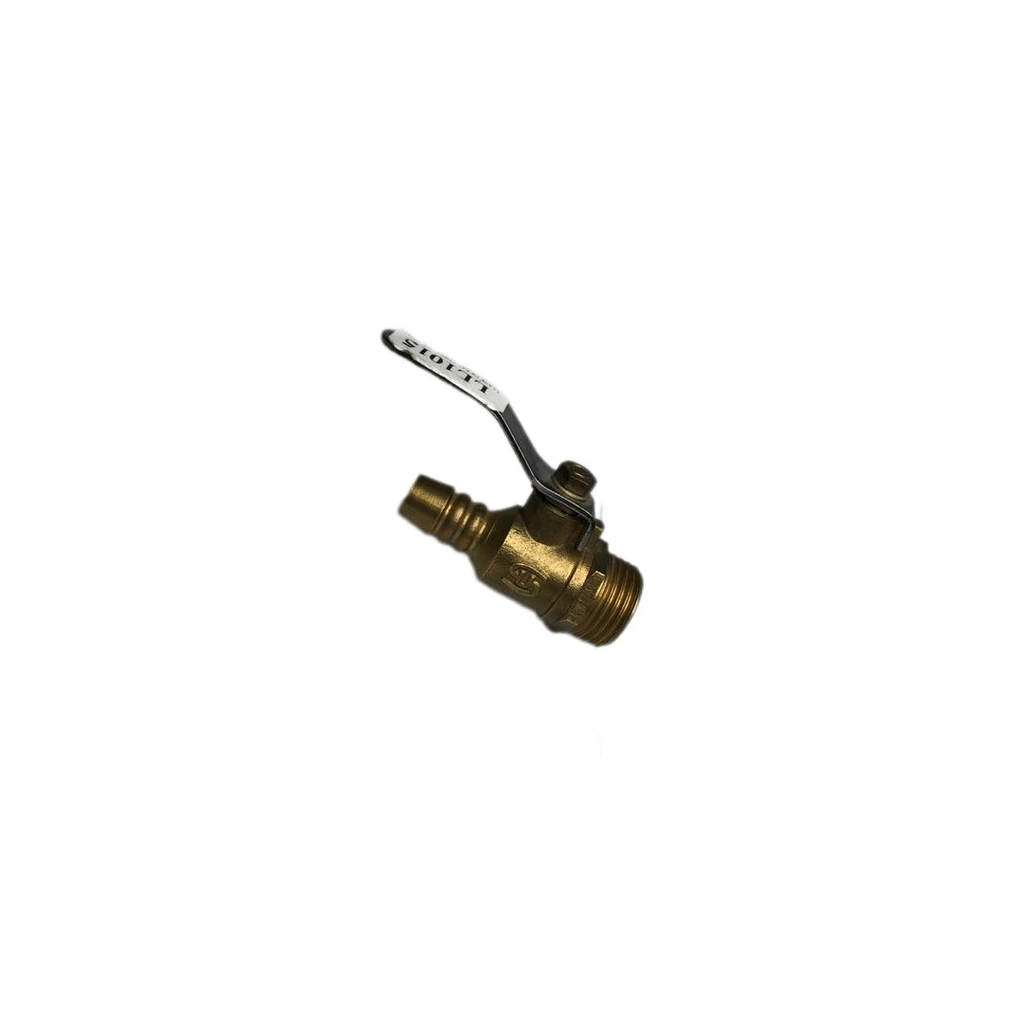 [LL1015] LLAVE DE PASO 1/2" MNPT X 1/4" ESPIGA