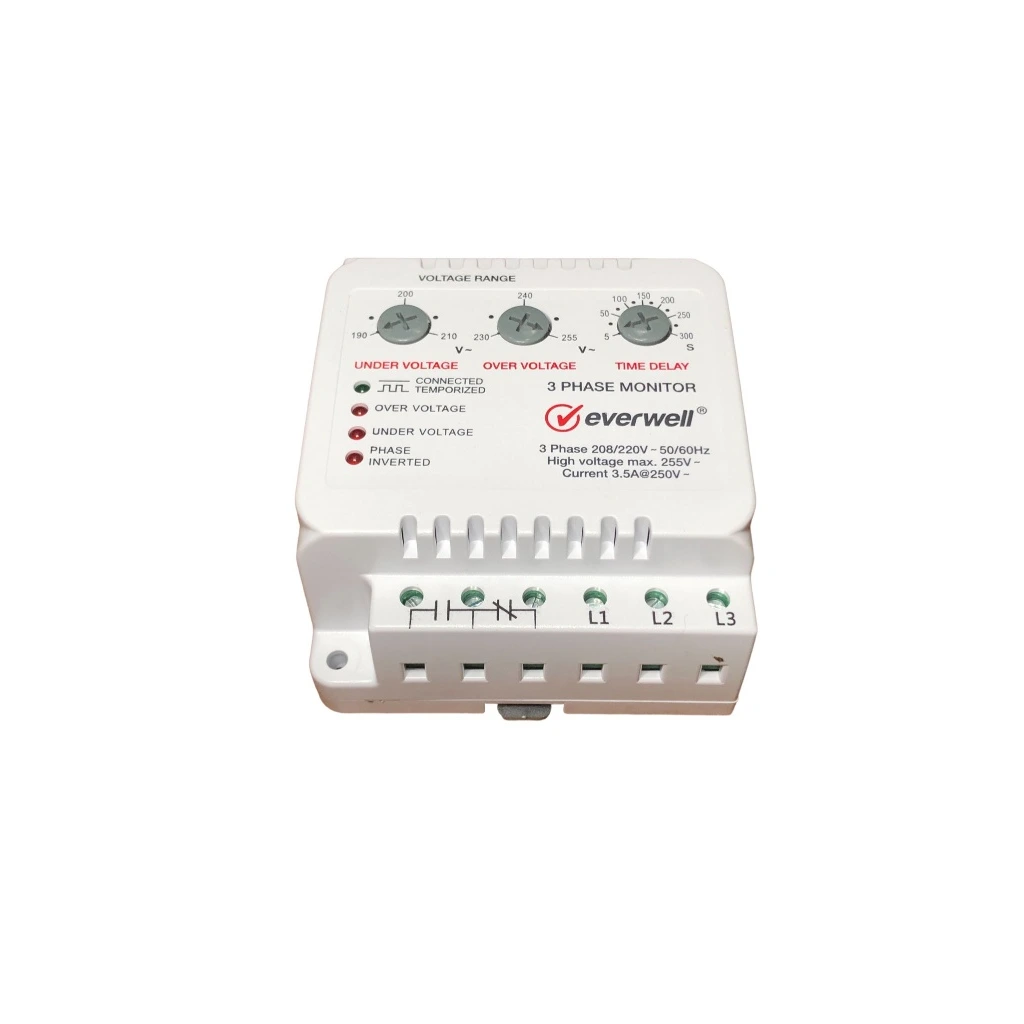 [PB1553] PROTECTOR TRIFASICO EVERWELL 220V
