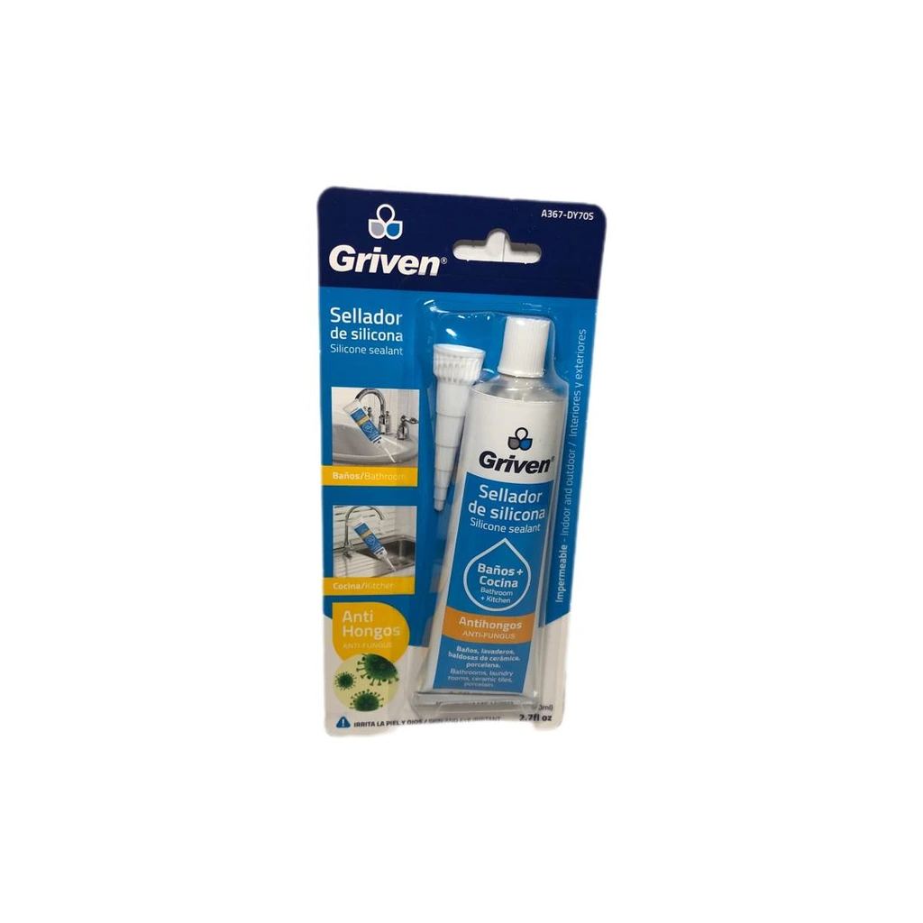 [SL019] SILICON TRANSPARENTE GRIVEN 80ML