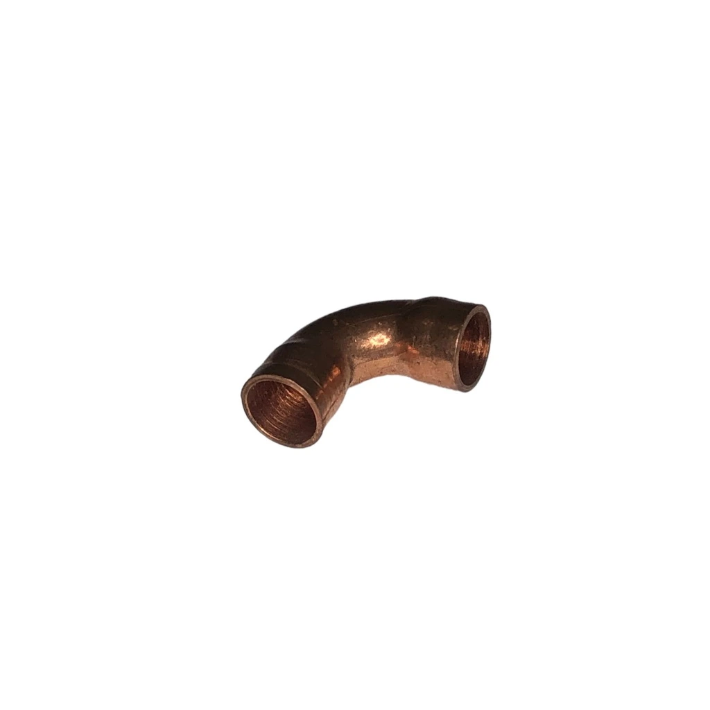 [TB1405] CODO SOLDABLE 90° DE COBRE 1/4"
