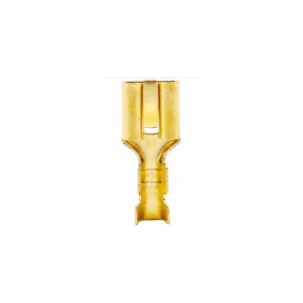 [TE006] TERMINAL HEMBRA BRONCE PEQUEÑO