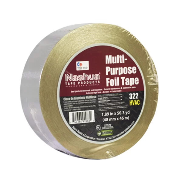 Cinta Aluminio 3″ 72mm 45M 617020B 322 Nashua