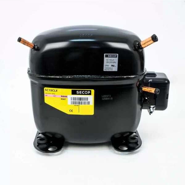 Compresor 1/2HP R404A R507 220V Baja SC15CLX SECOP