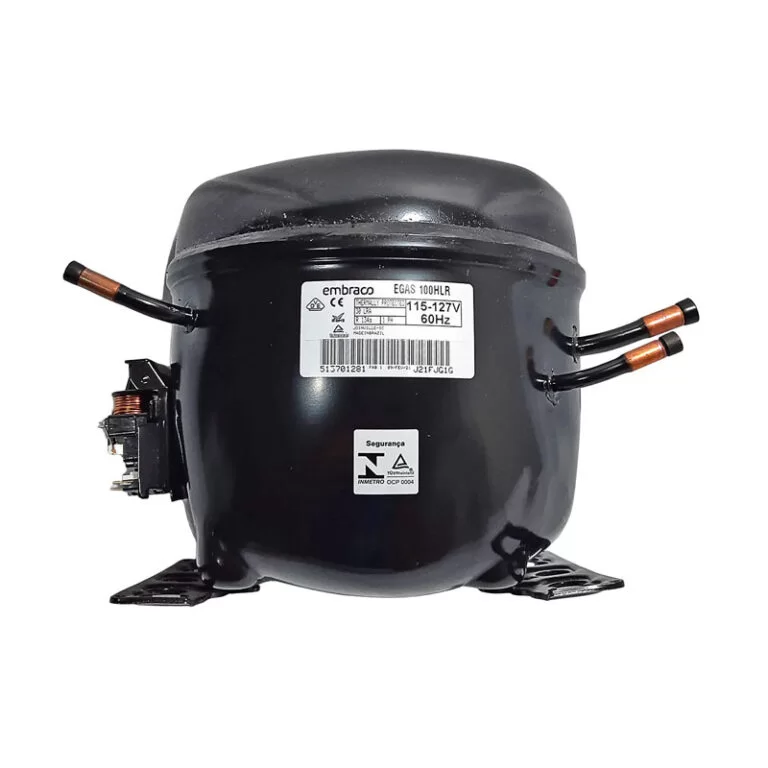 Compresor Nevera 1/3HP R134a 110V Baja EGAS100HLR 70200844 Electrolux Frigidaire Embraco