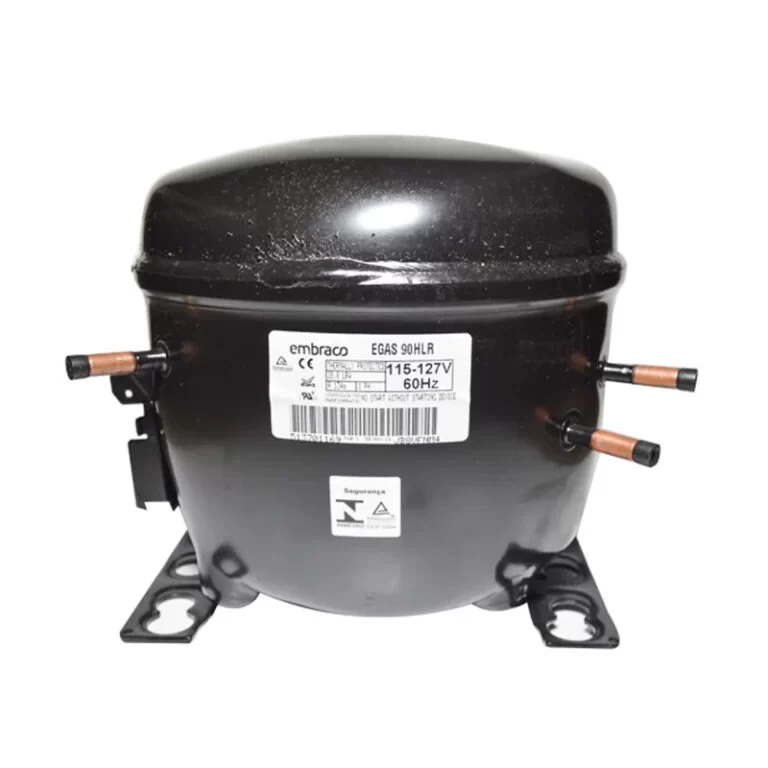 Compresor Nevera 1/3HP R134a 110V Baja EGAS90HLR Embraco