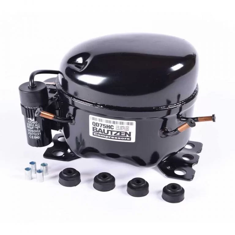 Compresor Nevera 1/4HP R134a 110V QD75HC Bautzen