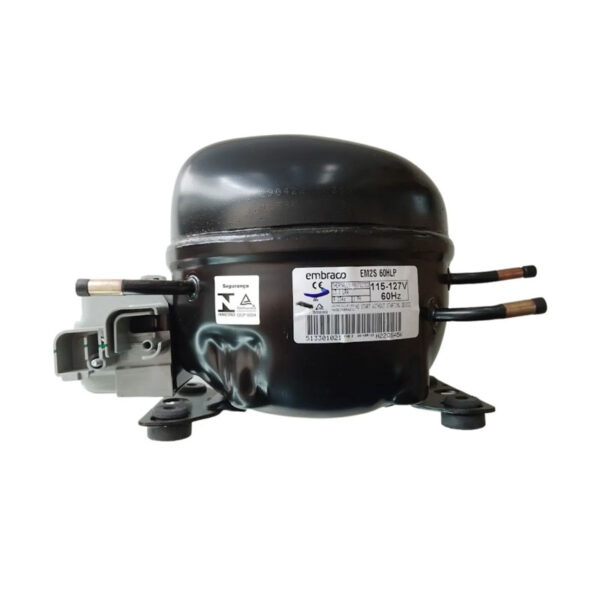 Compresor Nevera 1/6HP R134a 110V Baja EM2S60HLP A99267802 Electrolux Frigidaire Embraco