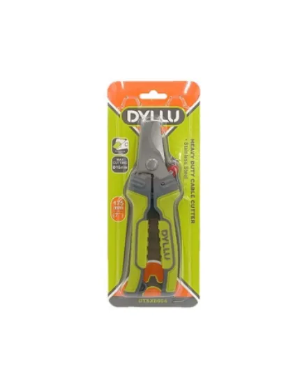 [FAC0003] ALICATE CORTA CABLE (16mm), ACERO INOXIDABLE 7" (175mm). DYLLU