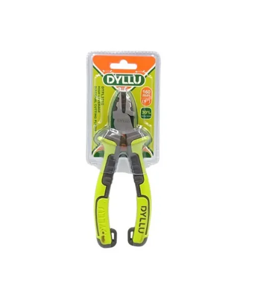[FAC0004] ALICATE CORTE DIAGONAL 6"(160 mm), ALTO RENDIMIENTO. DYLLU