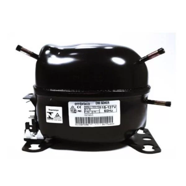 Compresor Nevera 1/6HP R134a 110V Baja EMI60HER Embraco