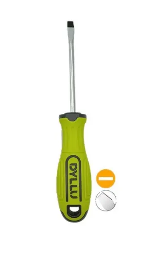 [FDD0092] DESTORNILLADOR DE PALA 4" (100mm), PUNTA MAGNETICA, MANGO ERGONOMICO, CR-V. DYLLU