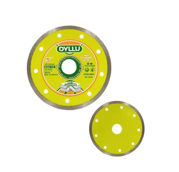 [FDD0102] DISCO DE CORTE DIAMANTADO 5" LISO (125x2.0x22.2mm). DYLLU