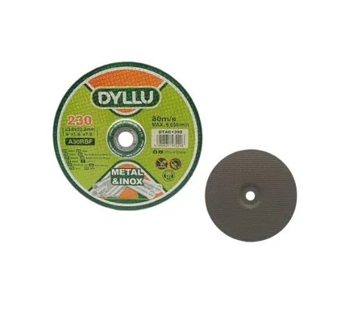 [FDD0104] DISCO DE CORTE GRUESO 9" 1/8"x7/8" CONCAVO. DYLLU