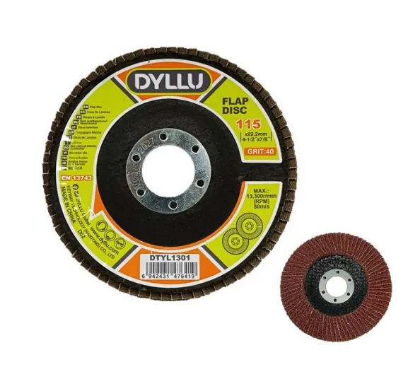 [FDF0105] DISCO FLAP 4 1/2" G. 40. DYLLU