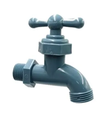 [FLP0158] LLAVE PARA MANGUERA 1/2" PLASTICA GRIS. AQUAFINA